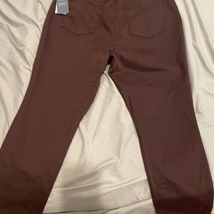 NWT Brown Stretch Pants